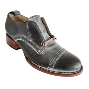 Freebird by Steven Leather Mable Oxford Ankle Booties Cap-toe 8